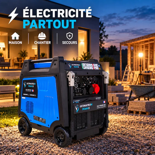 Groupe électrogène portable 9500W | ULT-9500-EU
