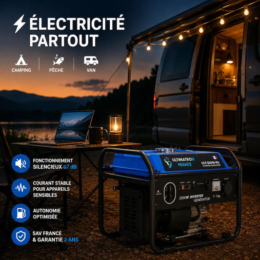 Groupe électrogène inverter 3200W