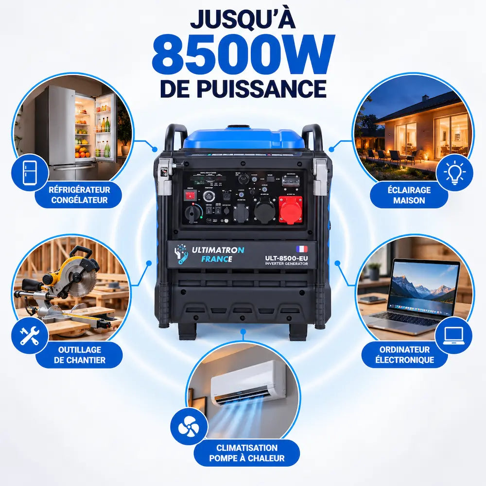 Groupe électrogène Inverter 8500W | ULT-8500-EU