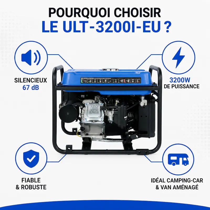 Groupe électrogène inverter 3200W
