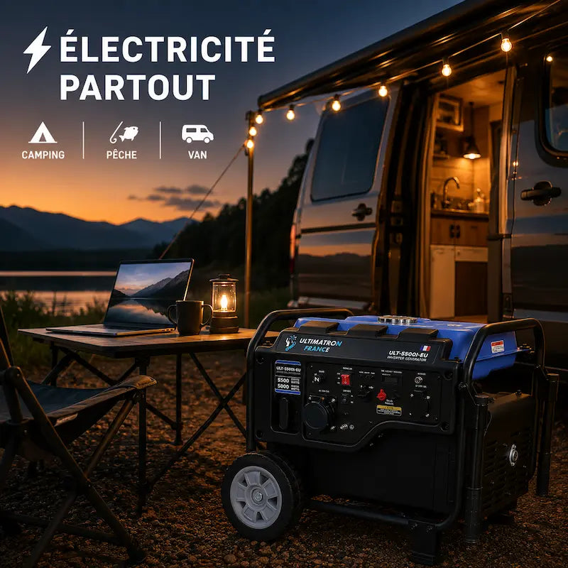 Groupe électrogène inverter 5500W