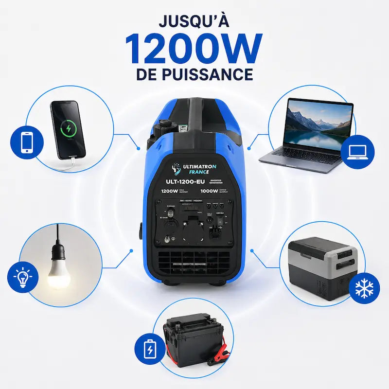 Groupe électrogène portable 1200W