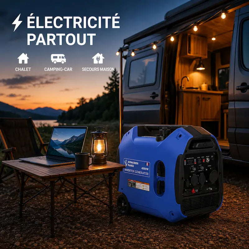Groupe électrogène portable 4500W