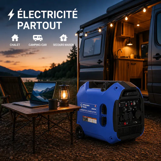 Groupe électrogène portable 4500W