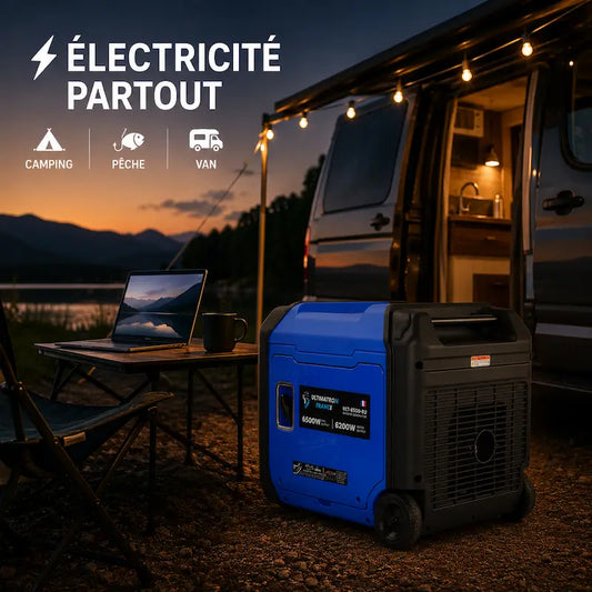 Groupe électrogène portable 6500W