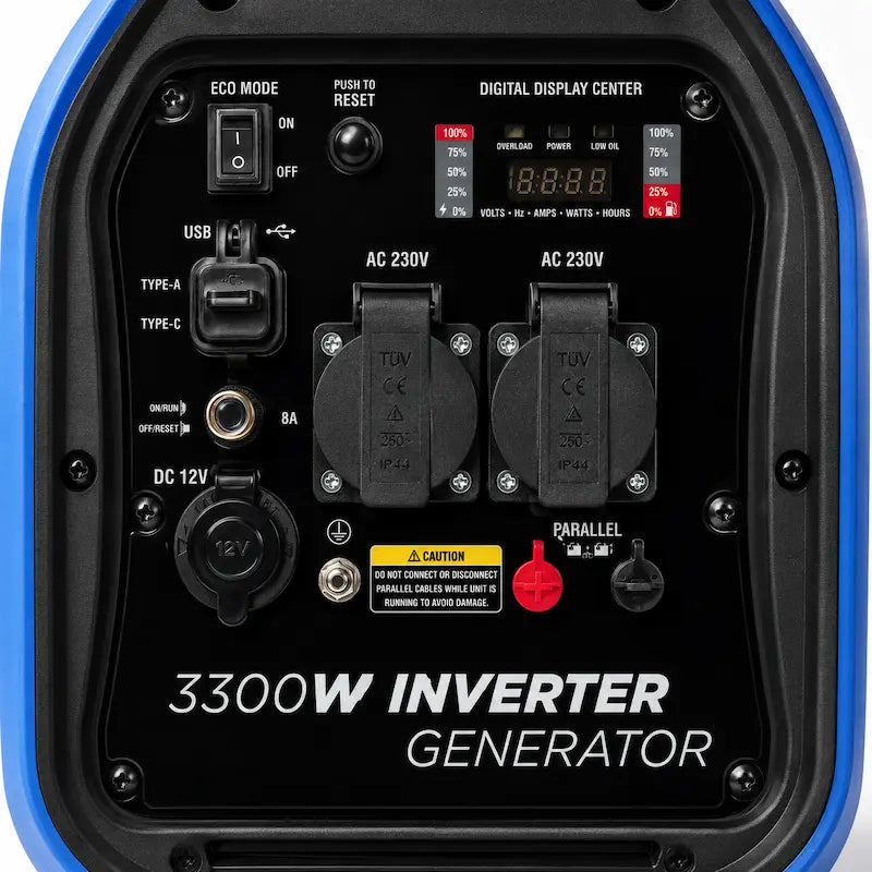 Groupe électrogène portable inverter 3300W